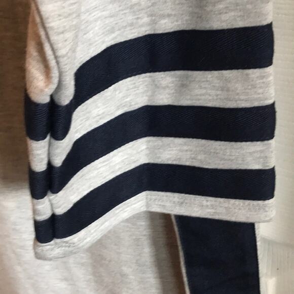 Mind over Matter NWT women’s size L gray stripe dress - Picture 4 of 6